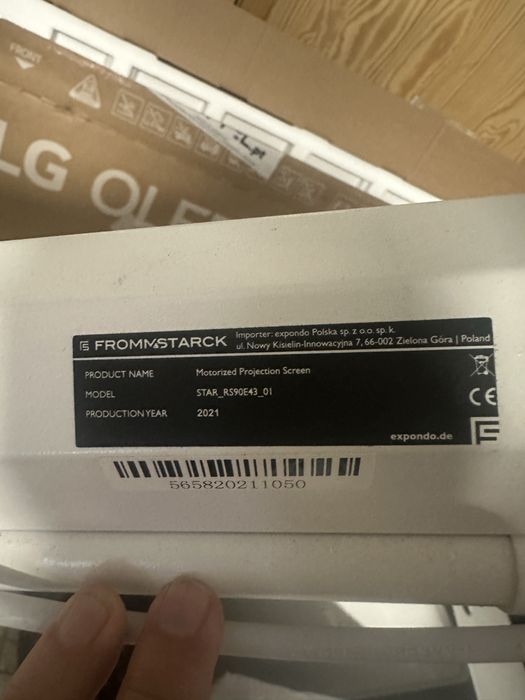 Tela para projeção Fromm&Starck