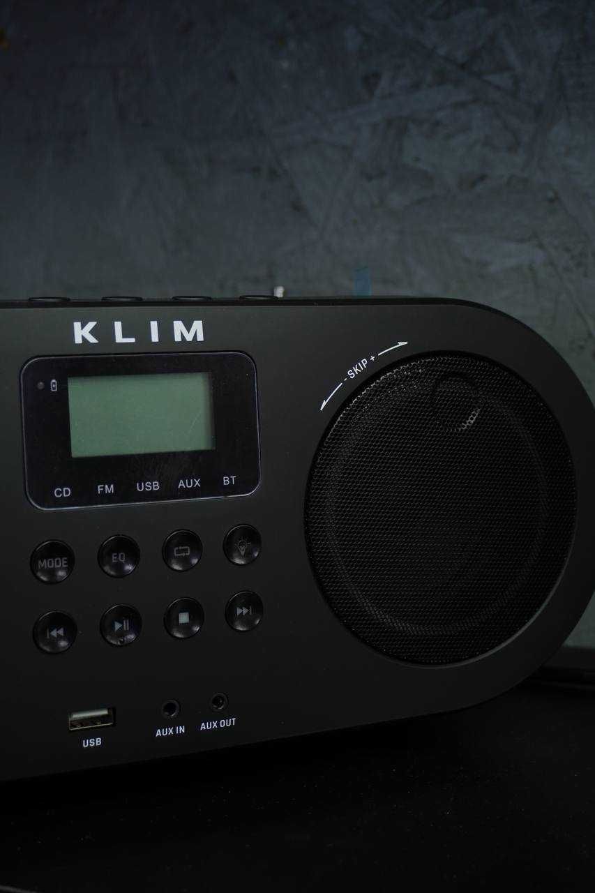 KLIM B5 з FM-радіо, CD-програвачем, Bluetooth, USB MP3, AUX, LED