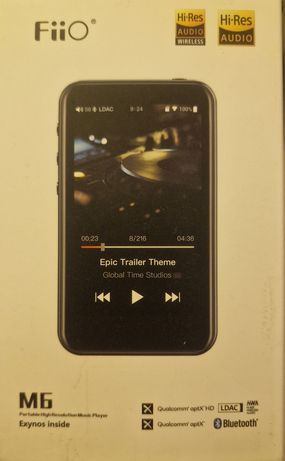FiiO m6 dac DAP odtwarzacz FLAC MP3