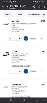 Cama malm do ikea