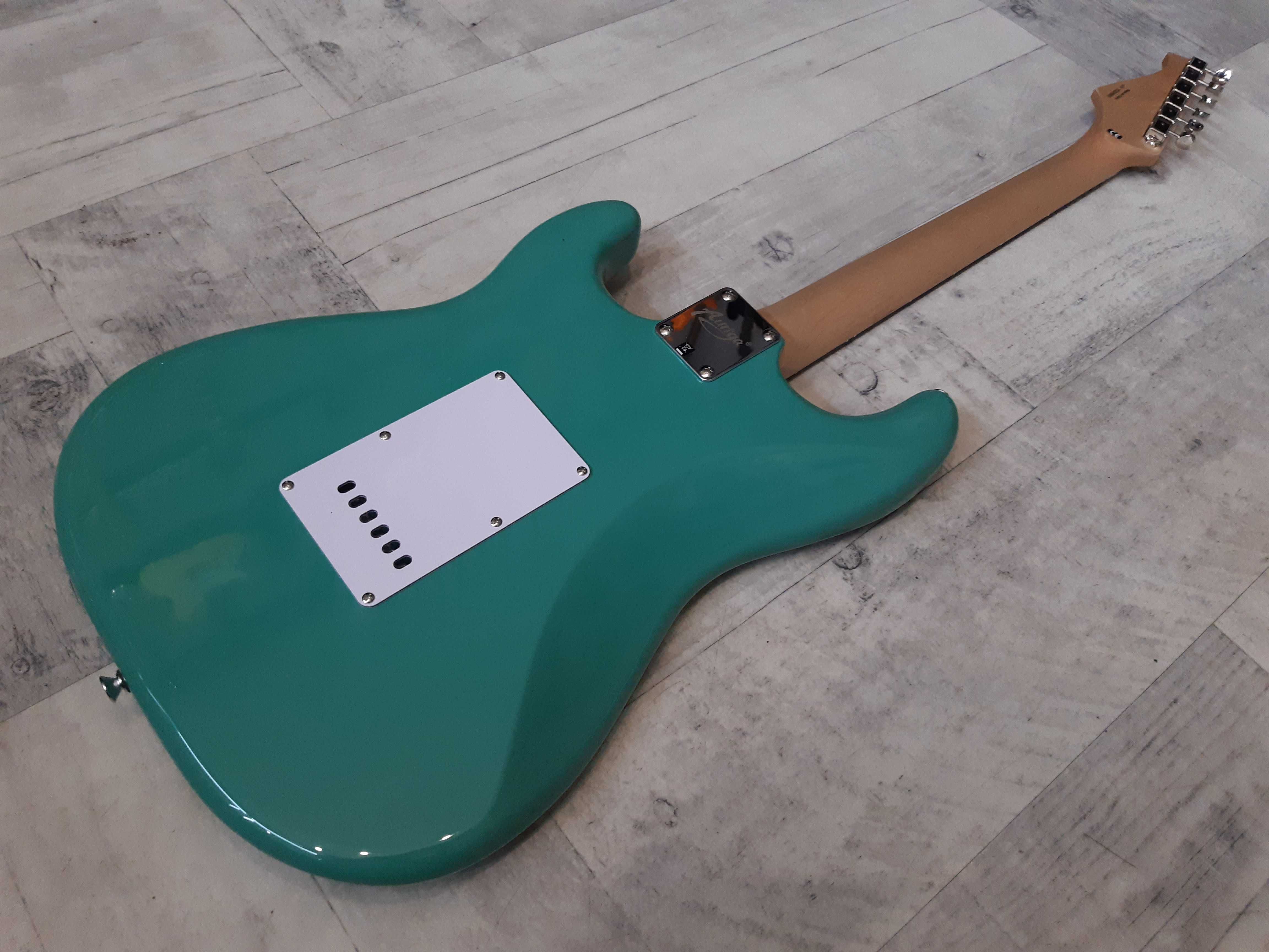 Gitara Stratocaster Auriga -HSS- Surf Green - wysyłka Gratis - zamiana