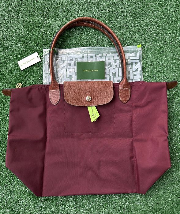 Mala Longchamp Bordo L