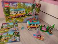 41681 LEGO Friends Leśny mikrobus kempingowy i żaglówka