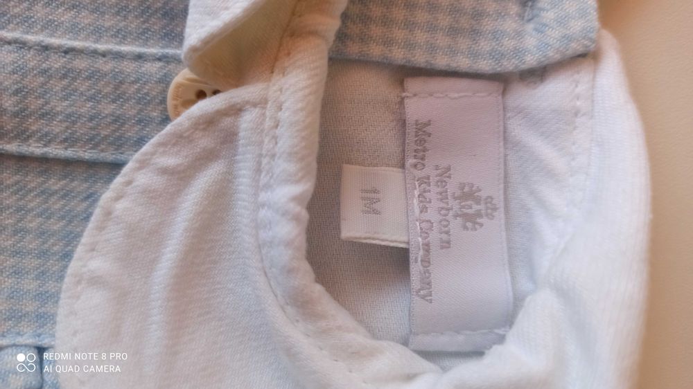 Vestido bebé 1 mês Marca Metro Kids