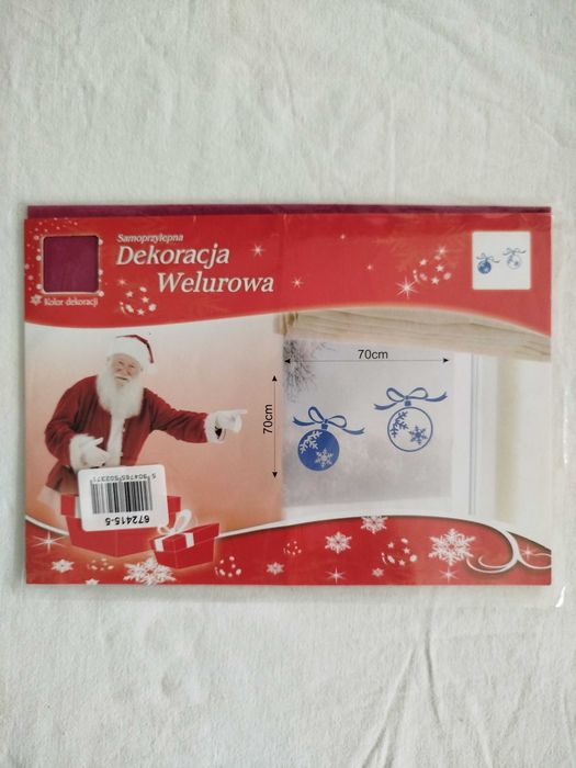 Dekoracja welurowa  Na ścianę