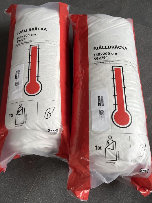 Kołdra ikea 150/200 bardzo ciepła puchowa