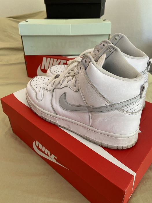 nike dunk high pure platinum