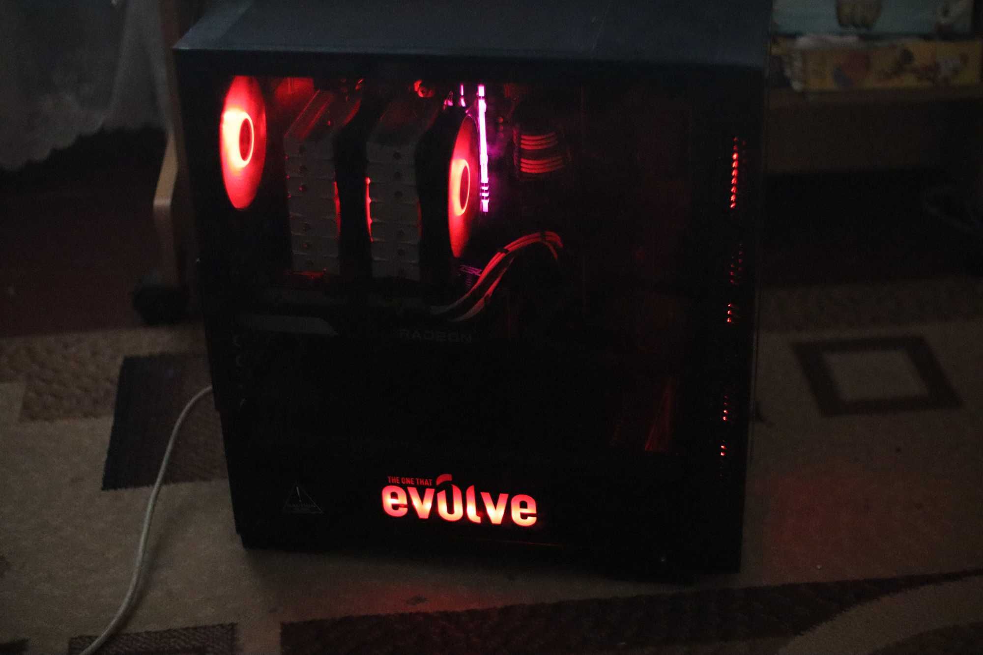 Брендовий игровой ПК EVOLVE Ryzen 5 5600X RX 6650xt 16gb 512+1024