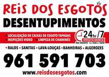 Desentupimento esgotos