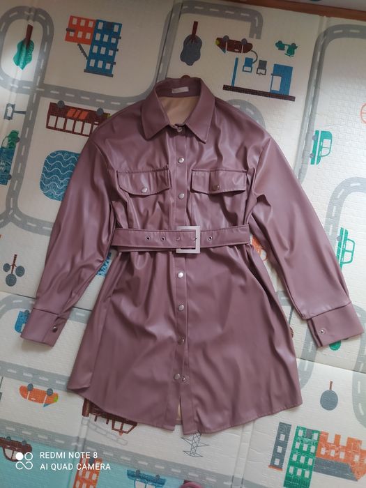 Новое платье, плаття ЭКО кожа М, сукня