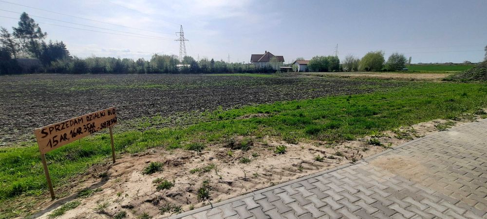 Sprzedam działkę pod Zamościem - 1 km od granicy, 35 ar