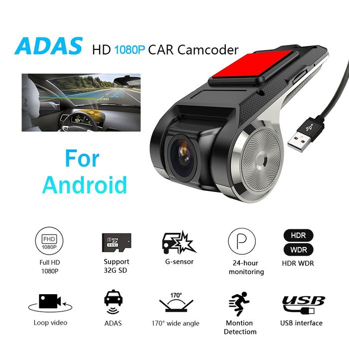 Відеореєстратори ADAS DVR 1080p