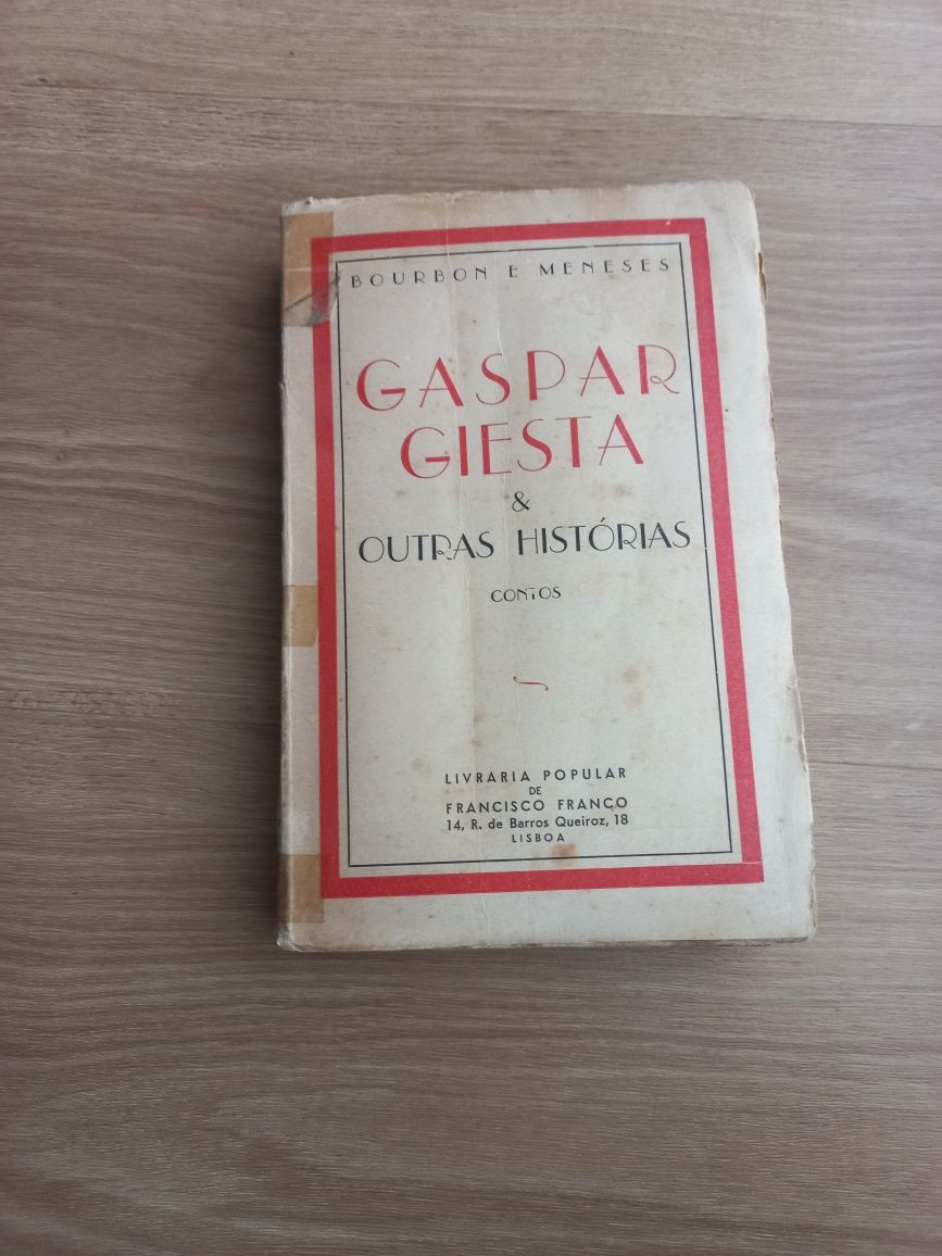 Livro Gaspar Giesta e outras historias