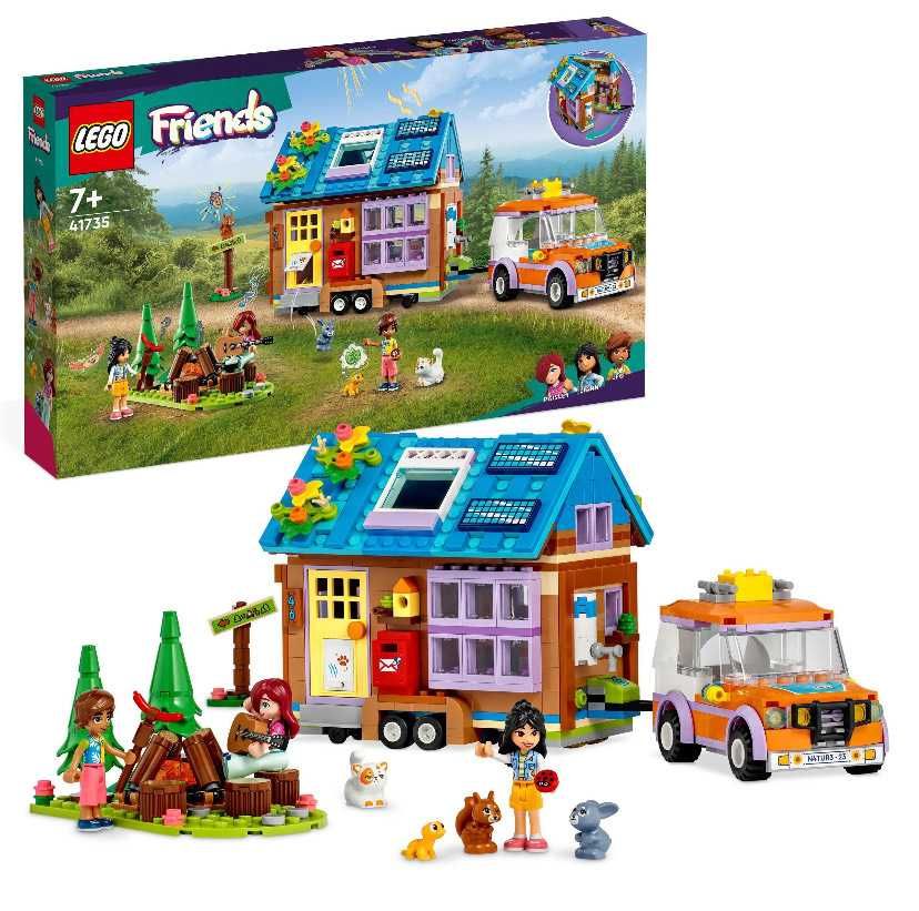 LEGO FRIENDS 41735 Mobilny domek na kółkach królik gitara dom