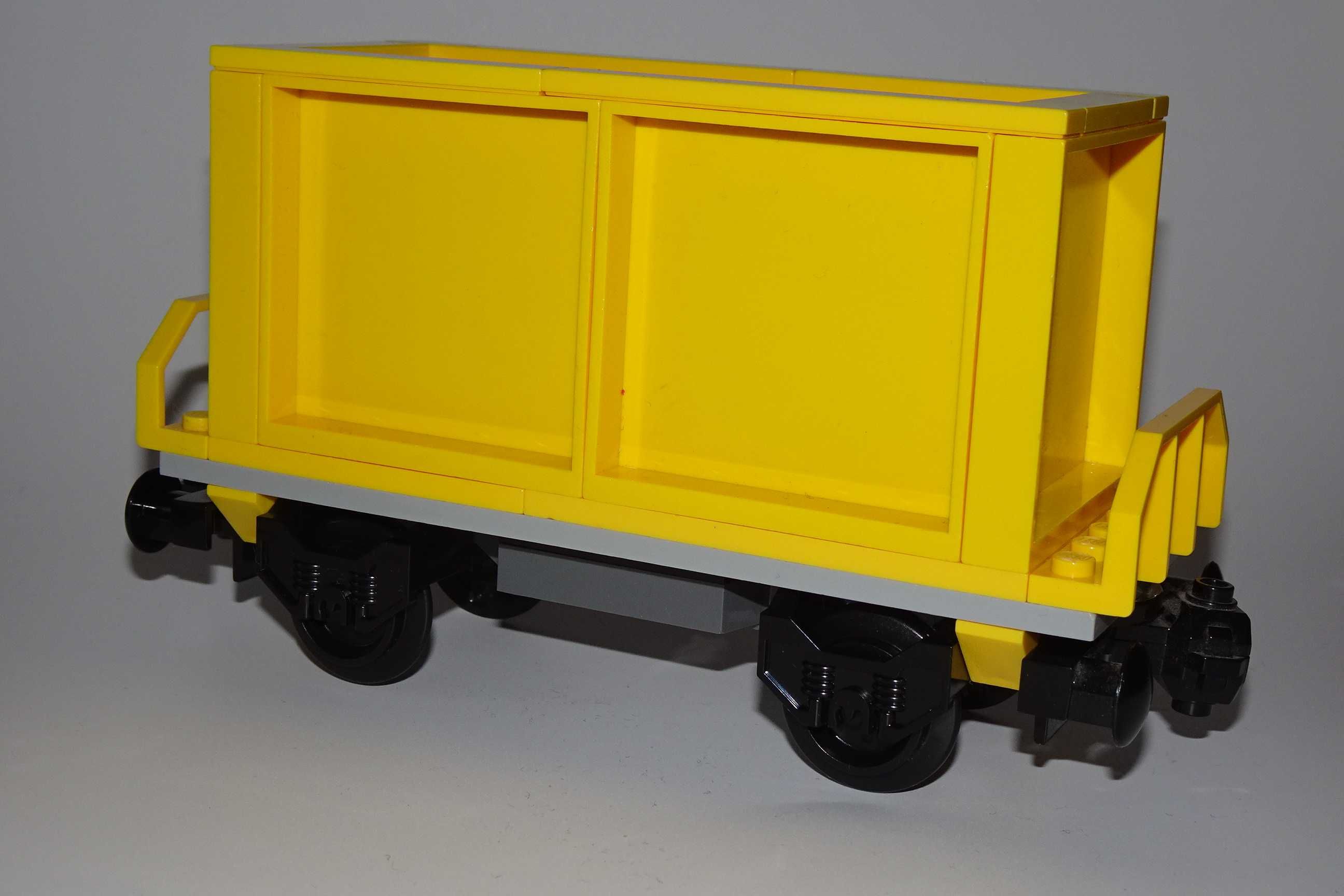 LEGO train, wagon węglarka żółty, tanio polecam
