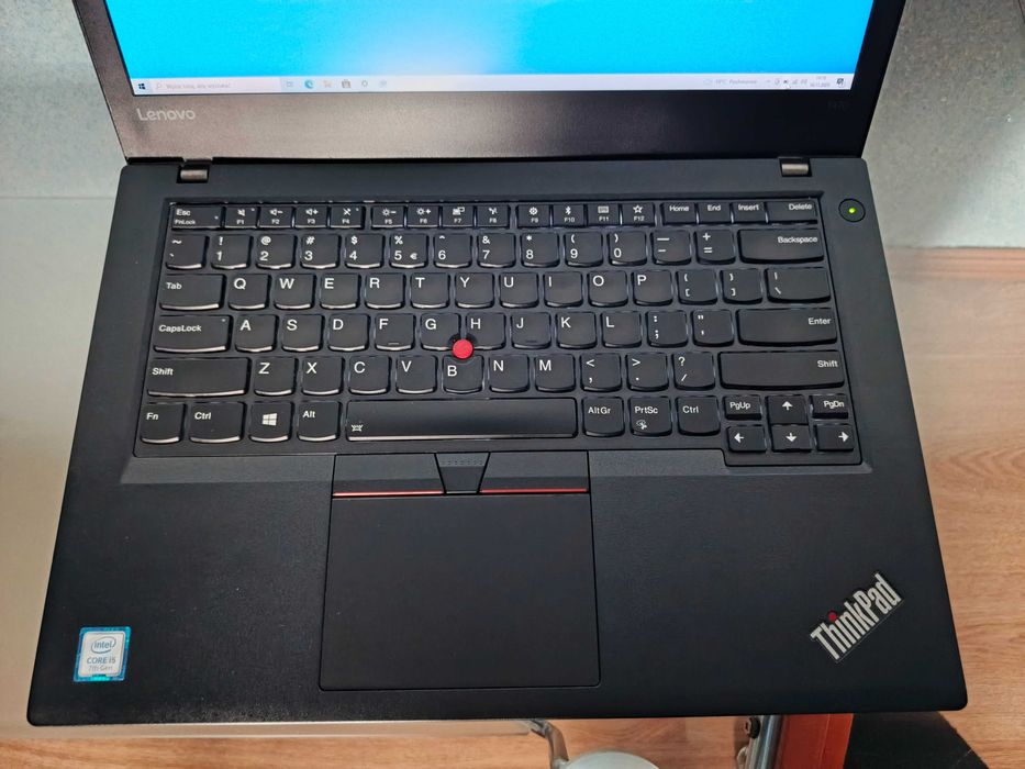 Laptop Lenovo T470 i5 podśw. klawiatura, 6h baterie, Dysk NVMe