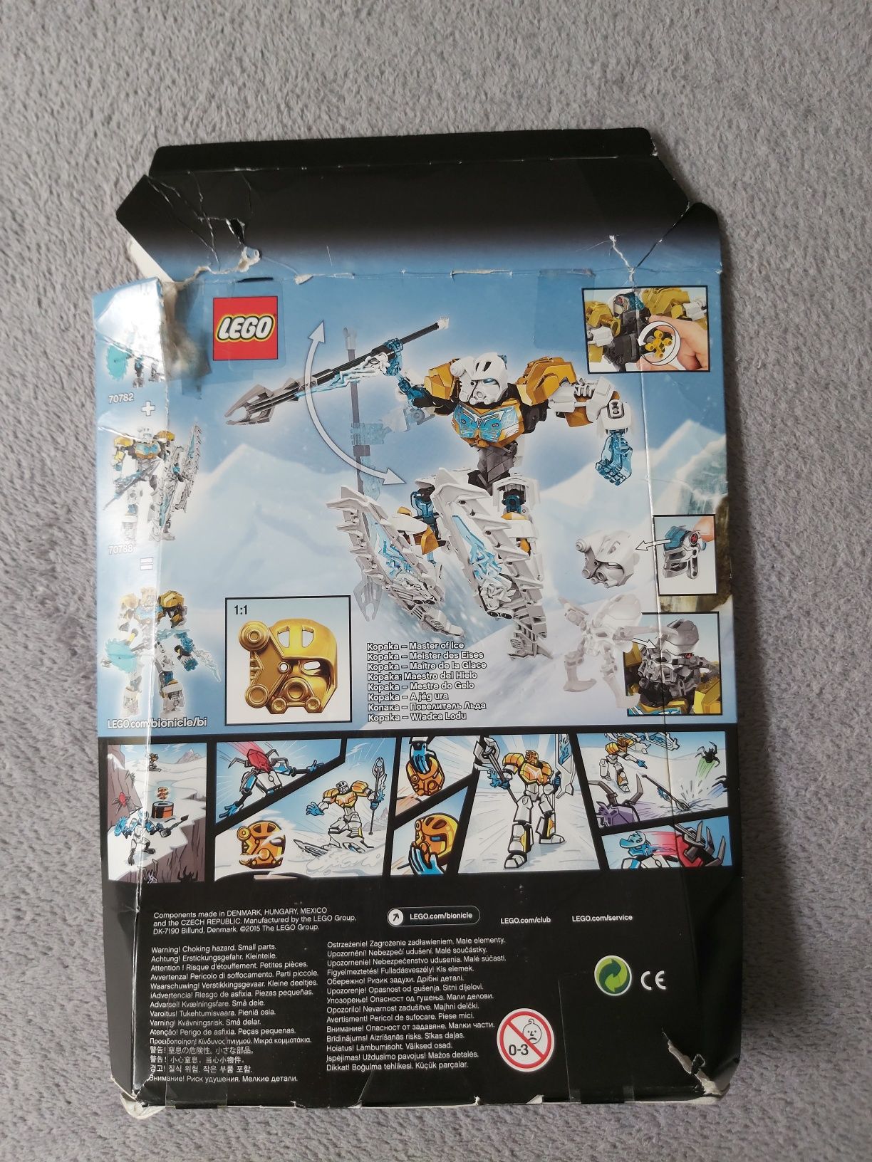 Lego Bionicle 70788 Kopaka Master of Ice JAK NOWY