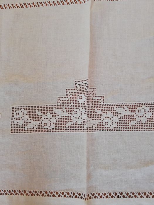 Toalha de mesa sa em linho puro