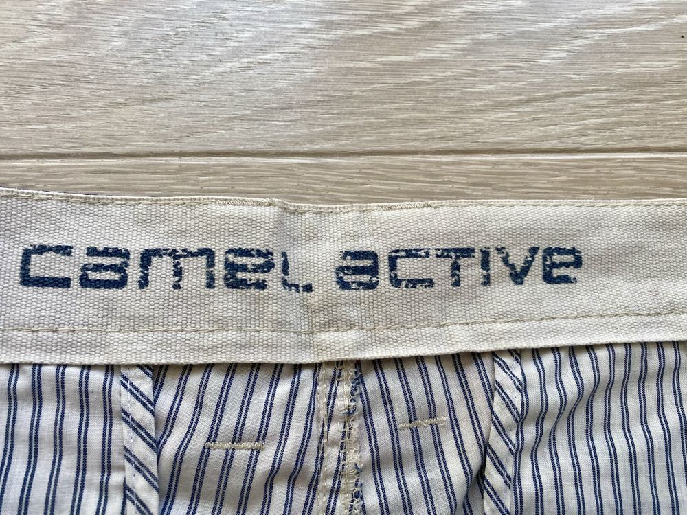 Szorty cargo Camel Active bojówki w kratkę roz. L/XL BDB