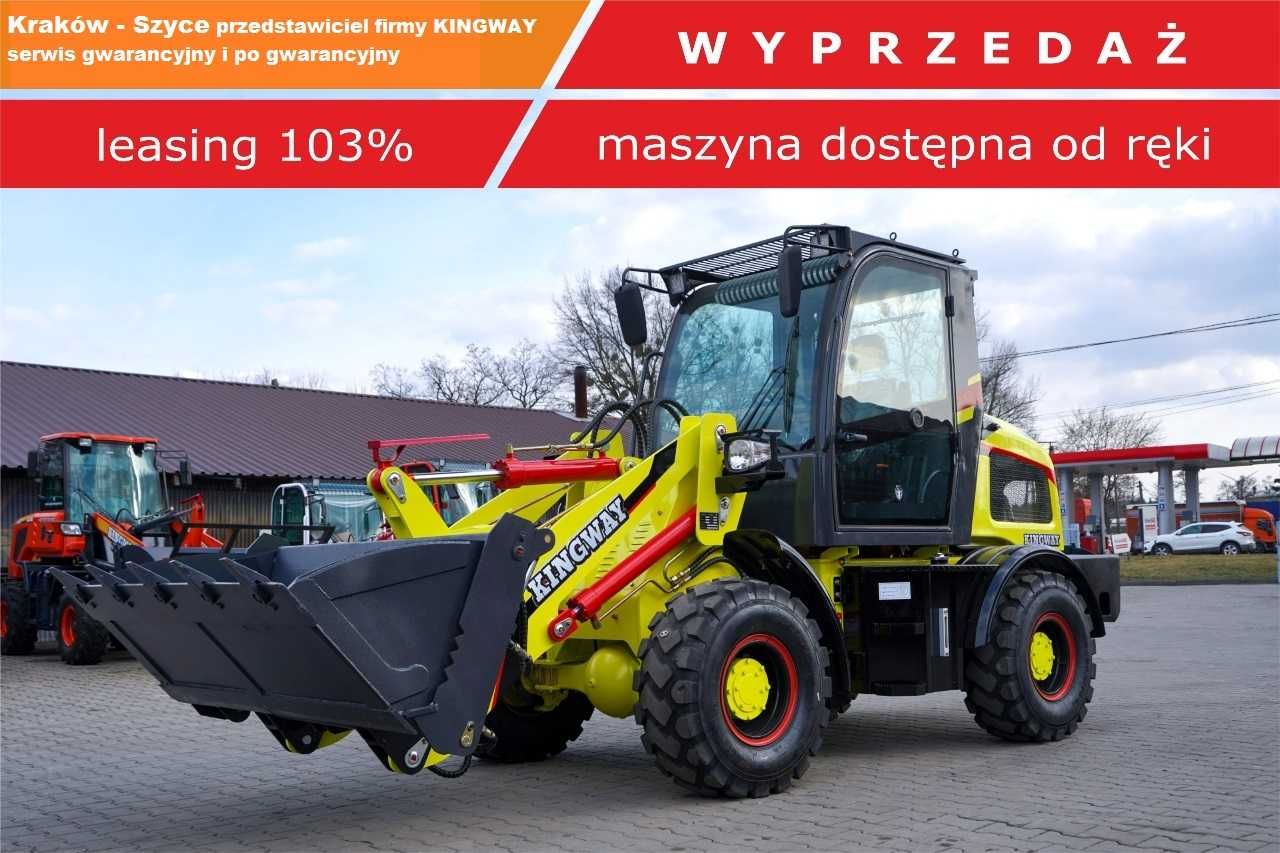 Kingway ZL918 NEON ładowarka kołowa o udźwigu 1800 kg raty leasing