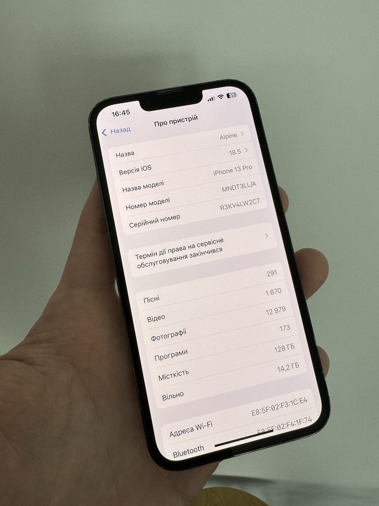 iphone 13pro 128gb rsim (alpine green)