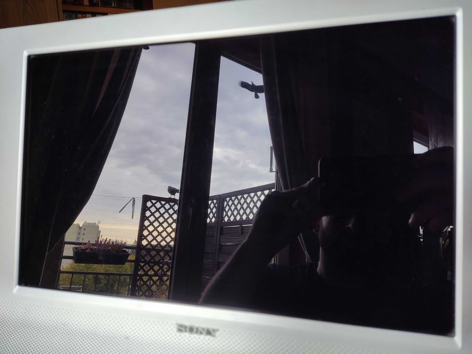 SONY MFM-HT75W 17" LCD – TV/monitor HD-Ready z pilotem,wejścia analog