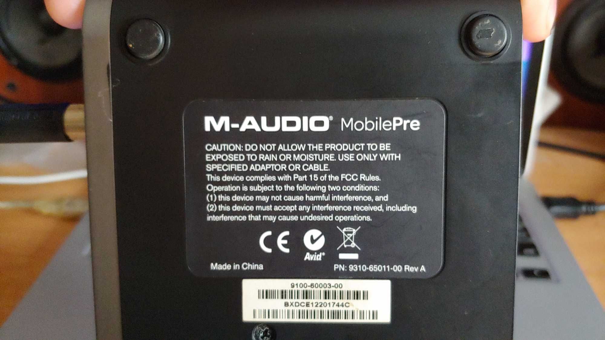 M-audio mobile pre USB звукова карта