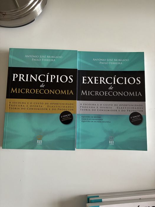 Princípios de Microeconomia e Exercícios de Microeconomia