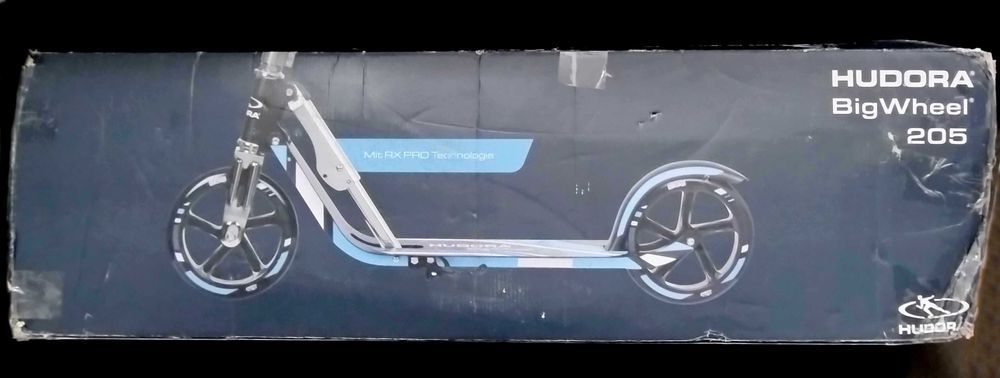 HUDORA BigWheel 205 Skuter - solidna aluminiowa hulajnoga