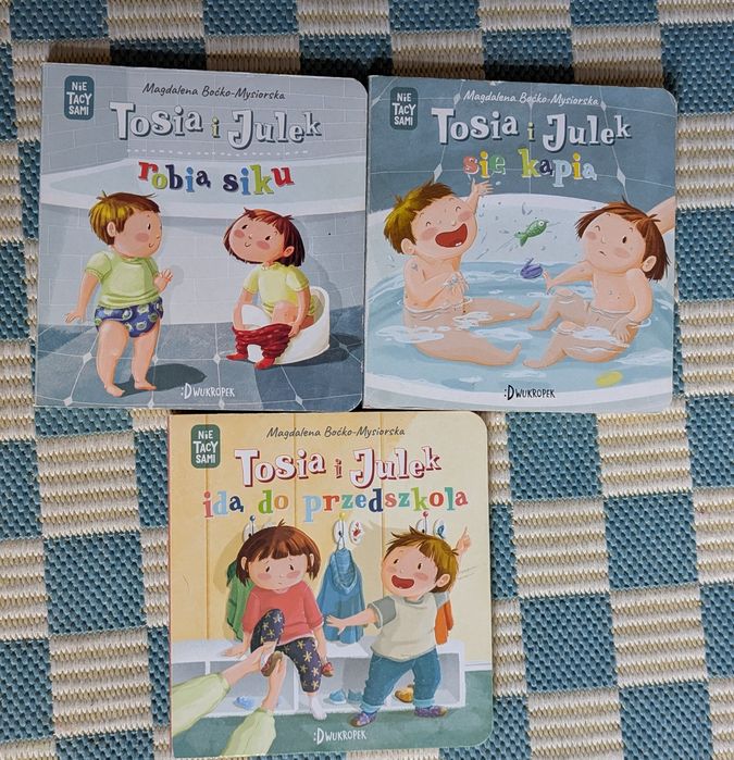 Tosia i Julek - zestaw 3 książek
