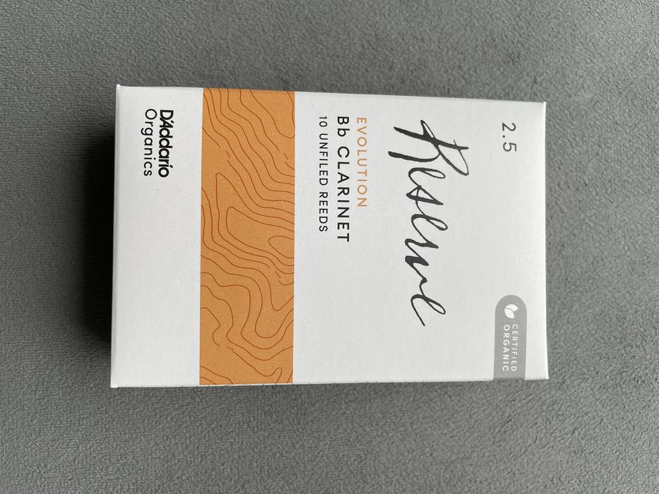 Stroki do klarnetu D’Addario Organics Reserve Evolution nr 2,5 nowe!