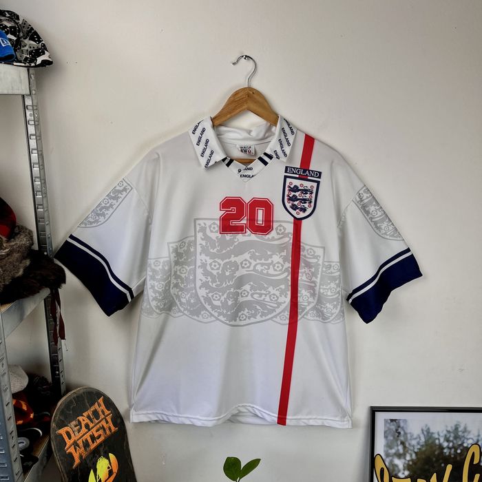 Koszulka Klubowa Umbro Anglia England Owen 20 Blockcore Y2k T-shirt