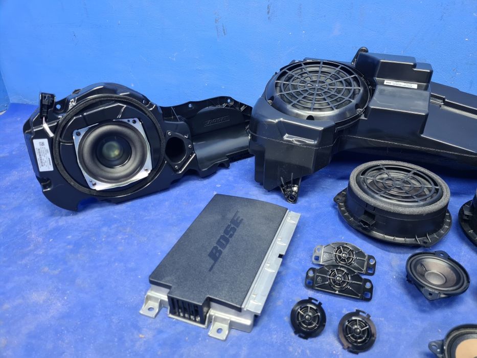 NAGŁOŚNIENIE BOSE głosniki komplet wzmacniacz AUDI A7 C7 4G8 oryginał