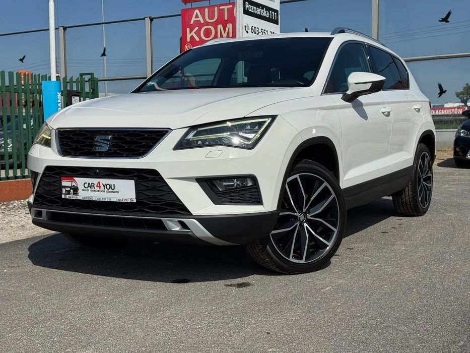 Seat Ateca 2.0TDI 190 4x4 DSG Xcellence FullLed Kamera360 Asystenci Radar Acc Pdc