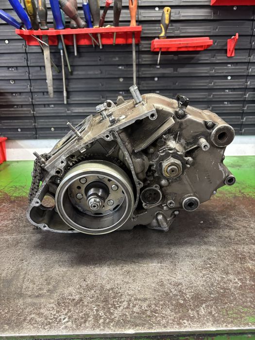 Dół silnika silnik skrzynia kartery wał HYOSUNG RX125 XRX