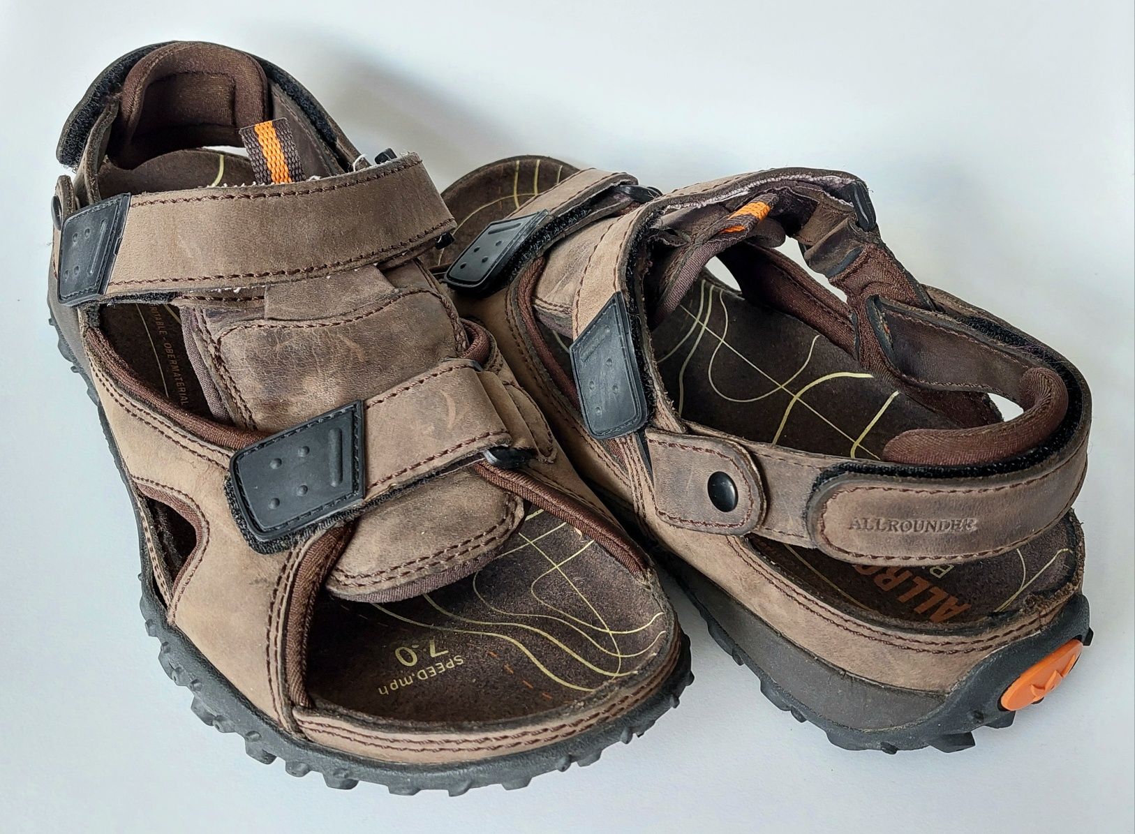Buty sandały Allrounder by Mephisto Regent roz.40 2w1 skóra naturalna