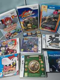Coleção de jogos Nintendo DS, Wii, 3DS e Wii U