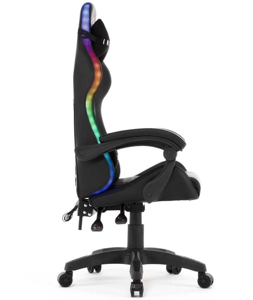 Fotel Gamingowy RGB LED - Poczuj grę w Nowym Wymiarze!