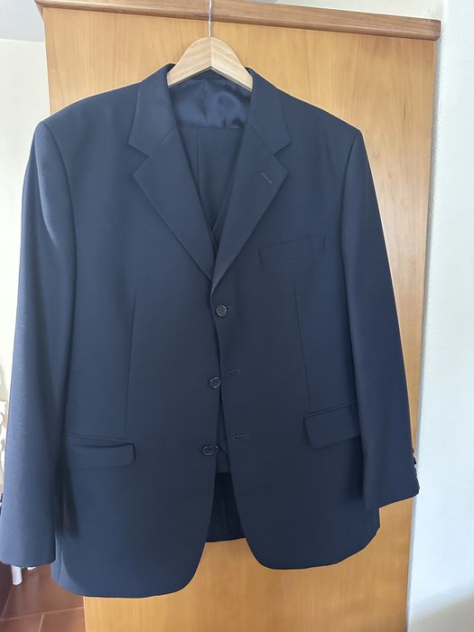 Fato homem azul marinho 54