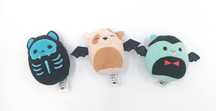 3x maskotka Squishmallows Halloween