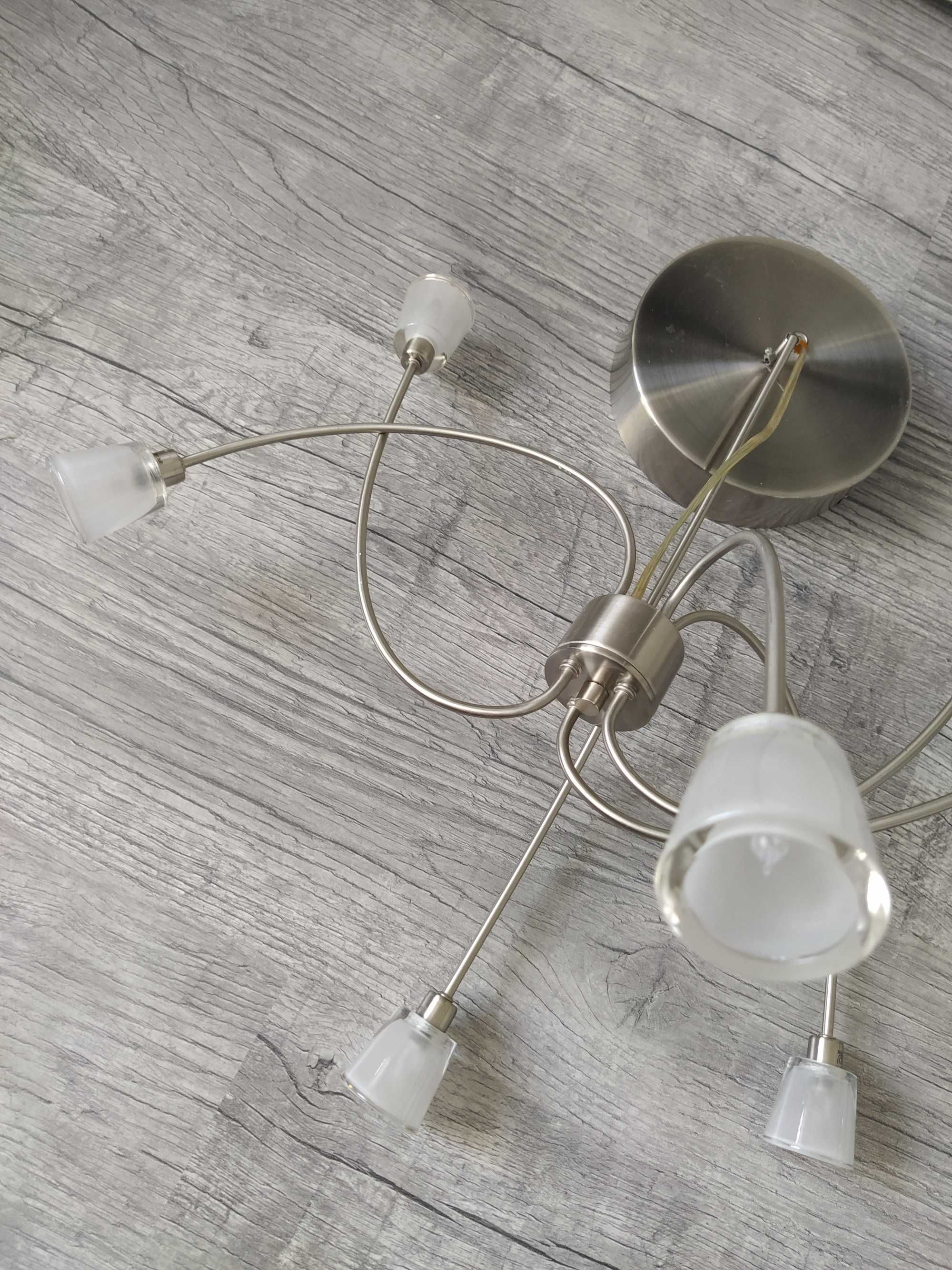IKEA KRYSSBO lampa wisząca żyrandol świetlówki halogenowe G4