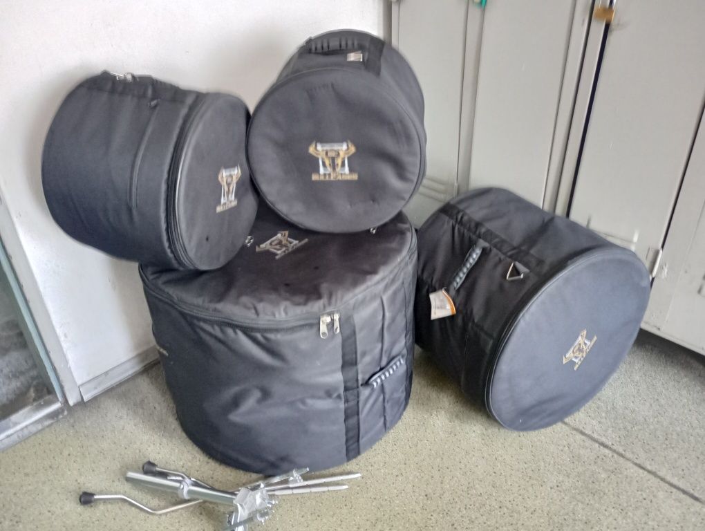 Perkusja Bębny Tama Swingstar + nowe pokrowce Bullcases