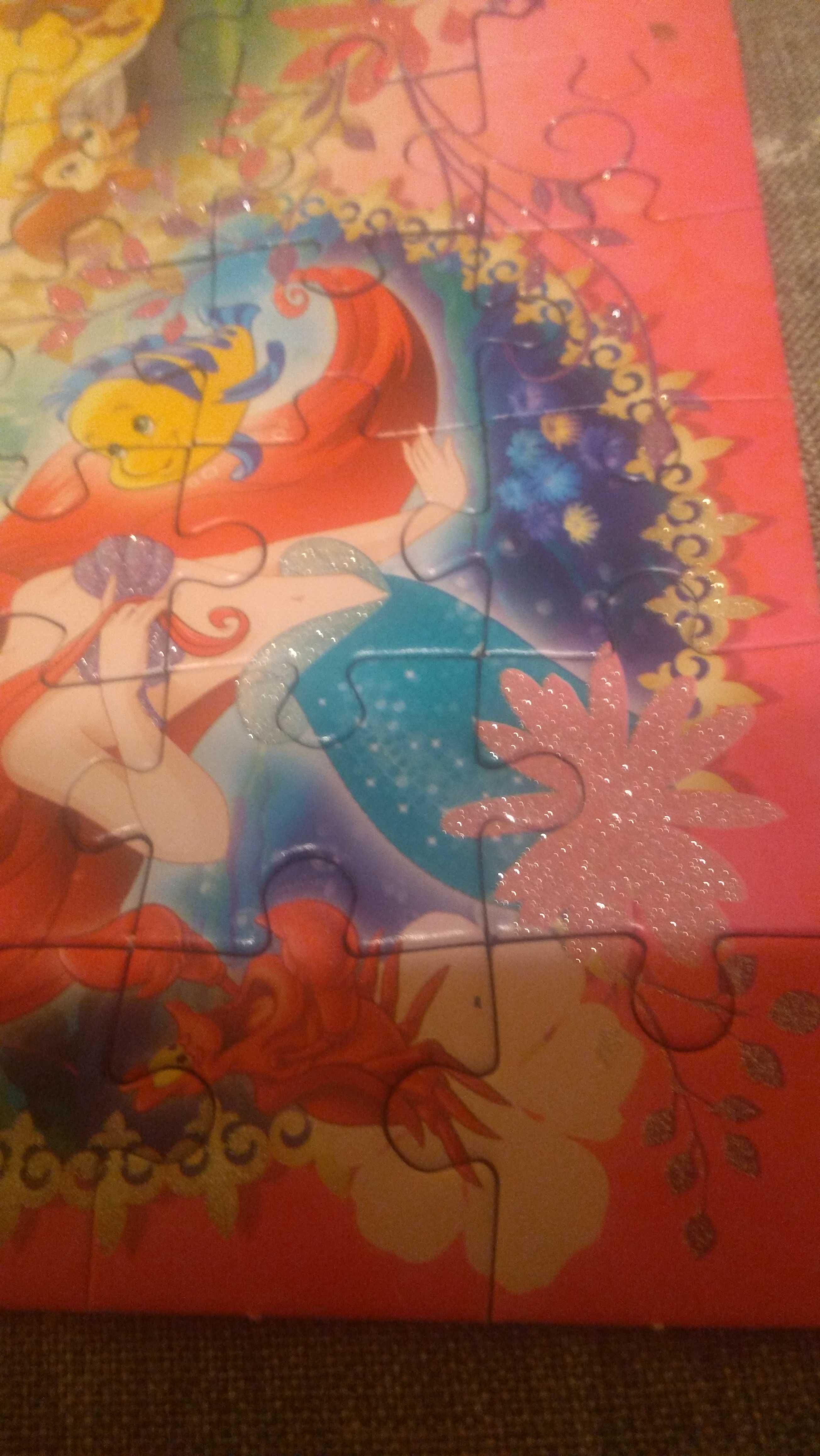 Puzzle 104 księżniczki Disney 6 lat