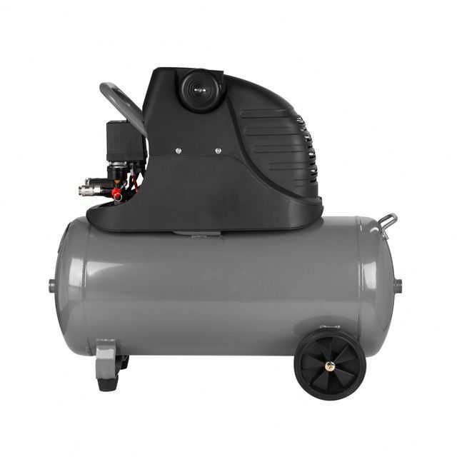 Компресор 50л, 1.5 кВт, 220 В, 8 aтм, 206 л/хв. INTERTOOL PT-0003.