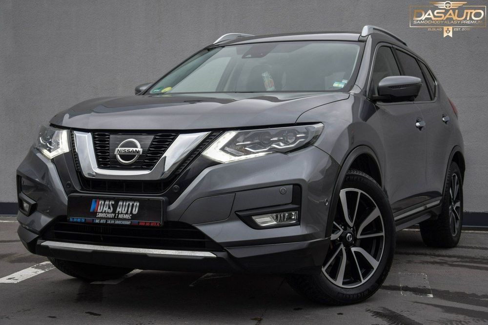 Nissan X-Trail 177KM TEKNA + Skóry Kamera 360 Panorama Went. Fotele NAVI Bezwypadkowy