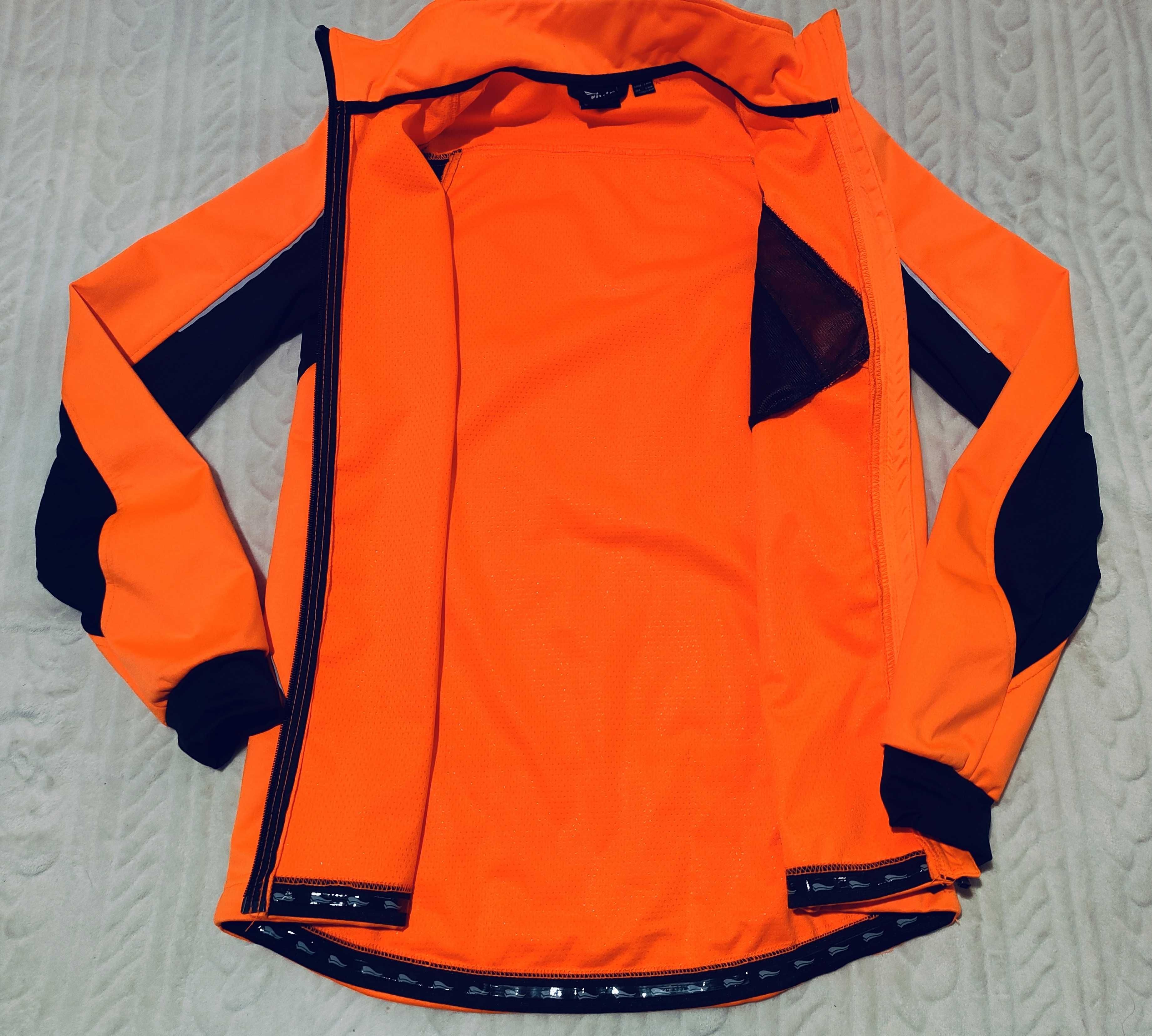 Crivit Neonowa kurtka bluza Rowerowa wentylowana SoftShell Nowa 44/46