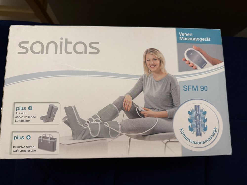 SANITAS Urządzenie do masażu kompresyjnego nóg