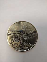 Продам монету 5 гривень, Українська писанка. Монета в ідеальному стані