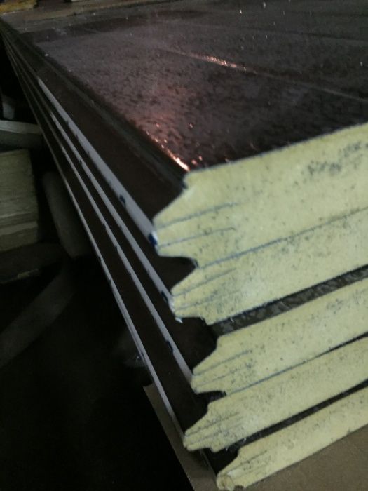 Panel bramy segmentowej BRĄZ pasy Gatunek 1 - 004