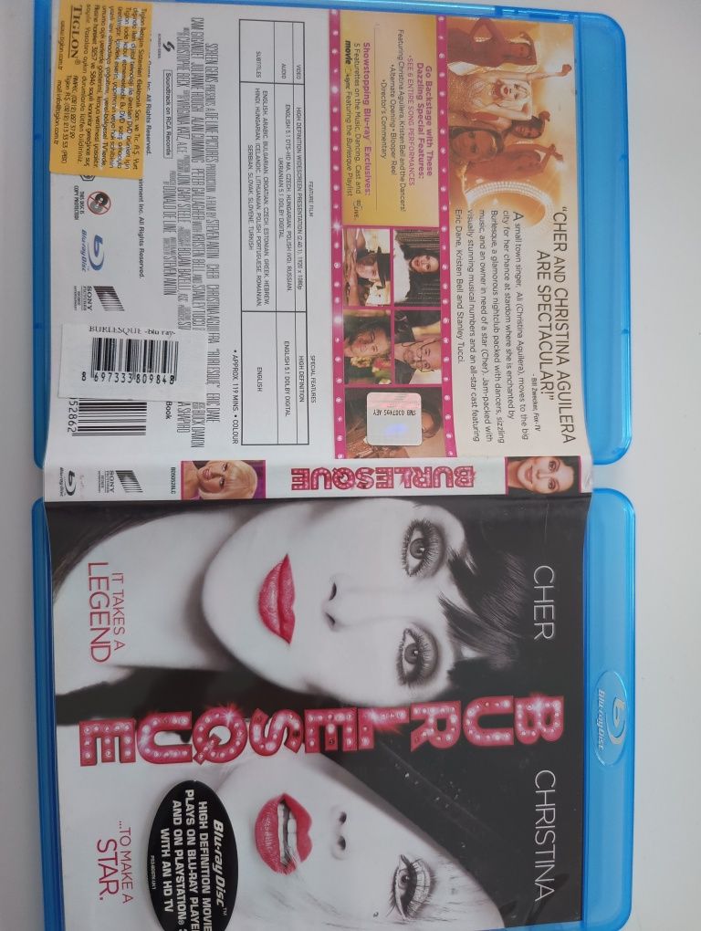 BURLESQUE płyta Blue-ray, film z polską wersją językową